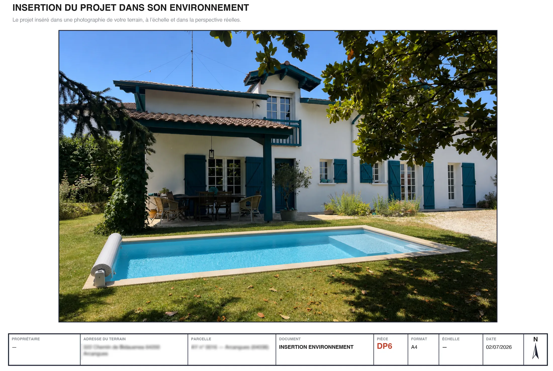 DP6 — INSERTION DU PROJET — exemple réel